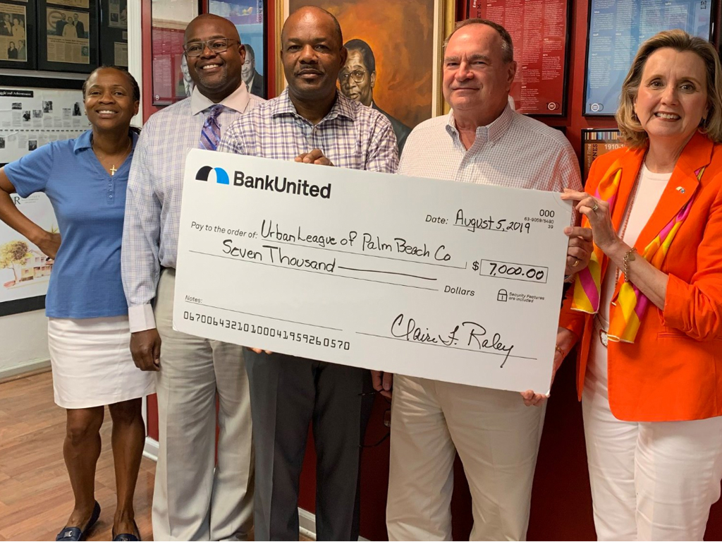 BankUnited Grants 7k to Urban League to Support Housing Program