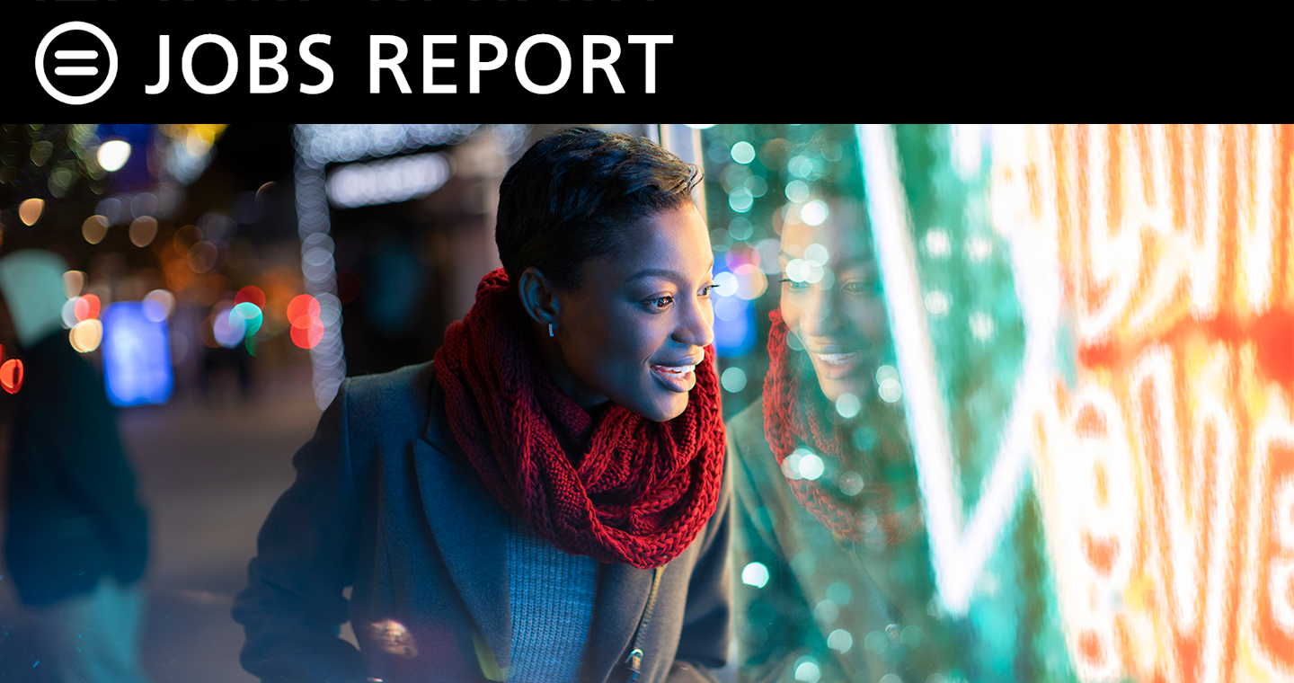 November Jobs Report U.S Enters Holiday Shopping Season with Vigor and