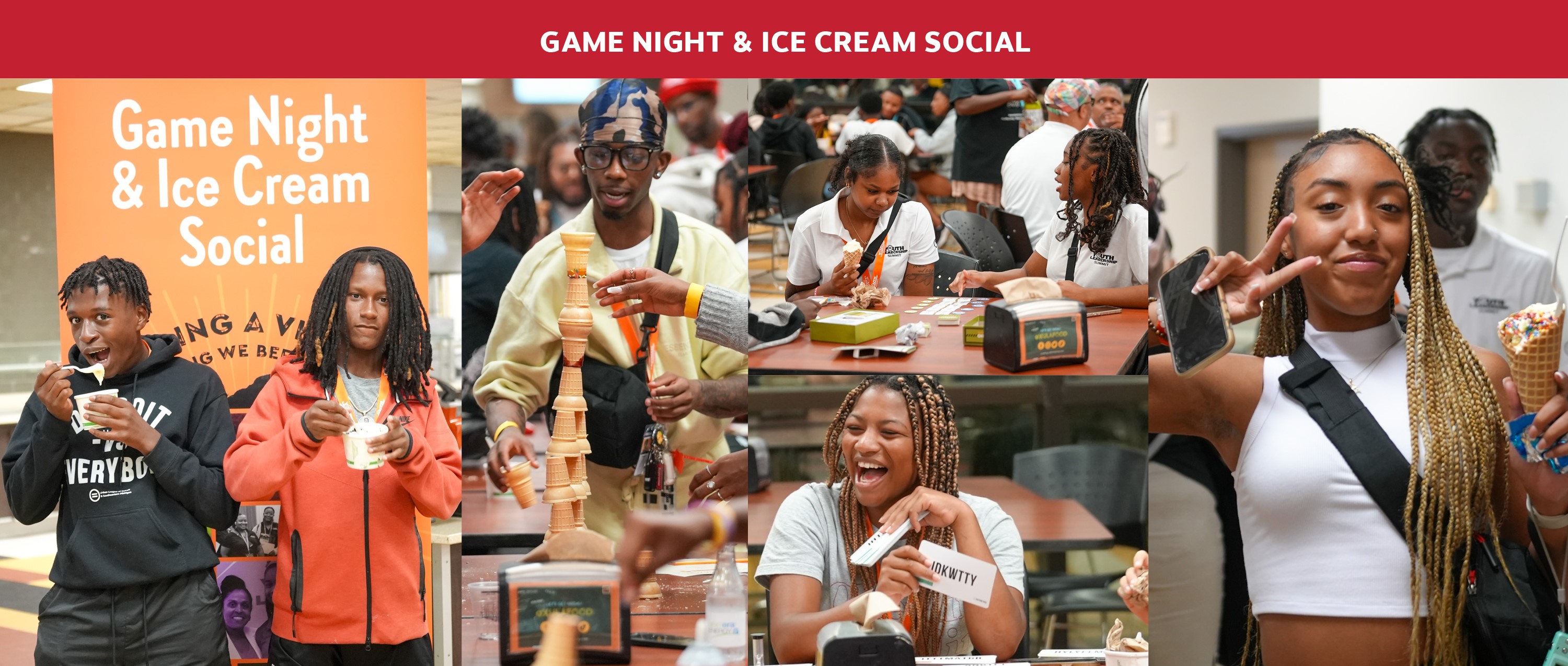 2024 Game Night and Ice Cream Social Photo Strip