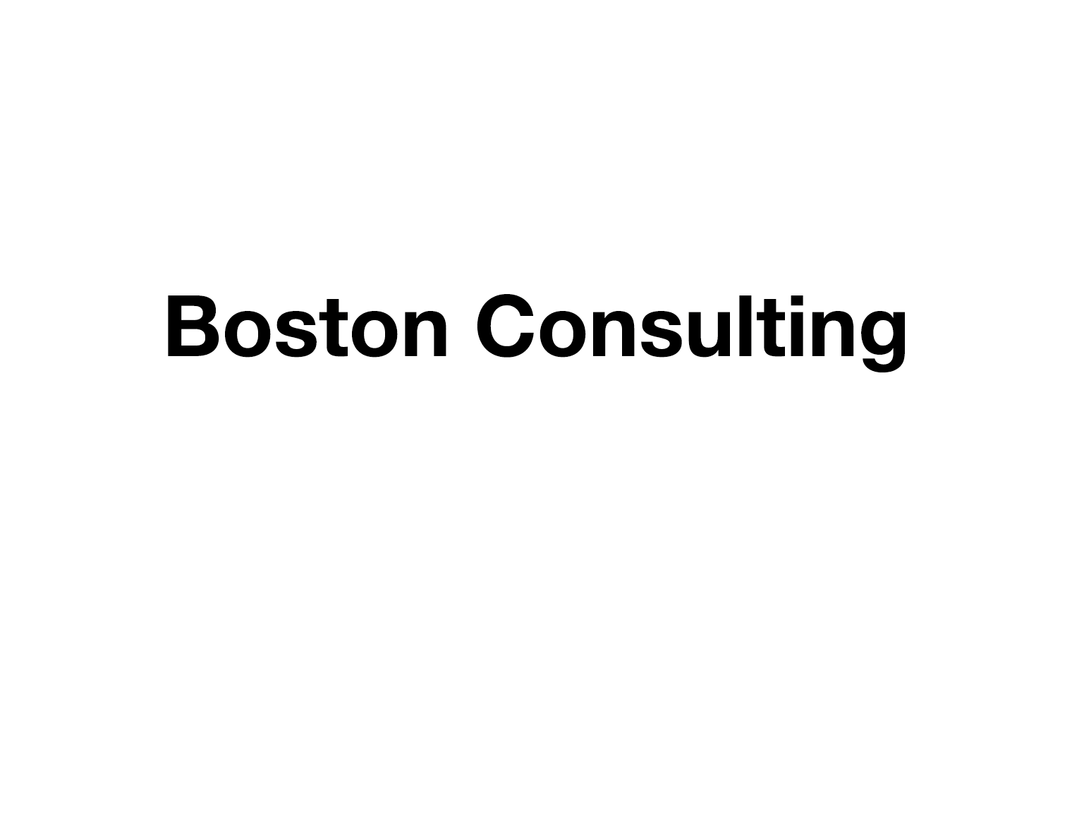 Boston Consulting