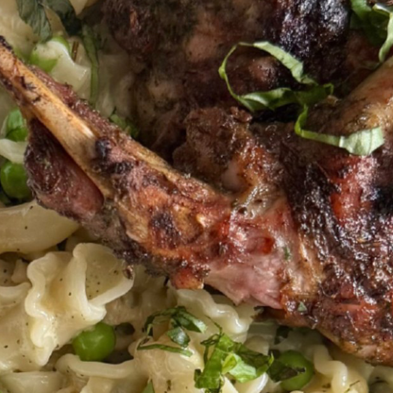 Charred Rabbit Summer Pea Campanella