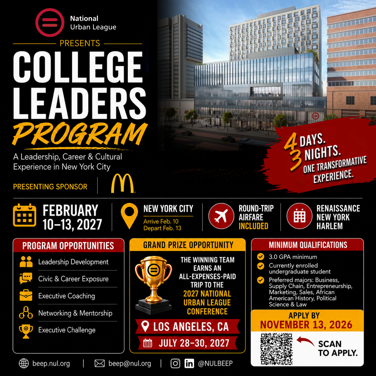 Updated College Leaders Program
