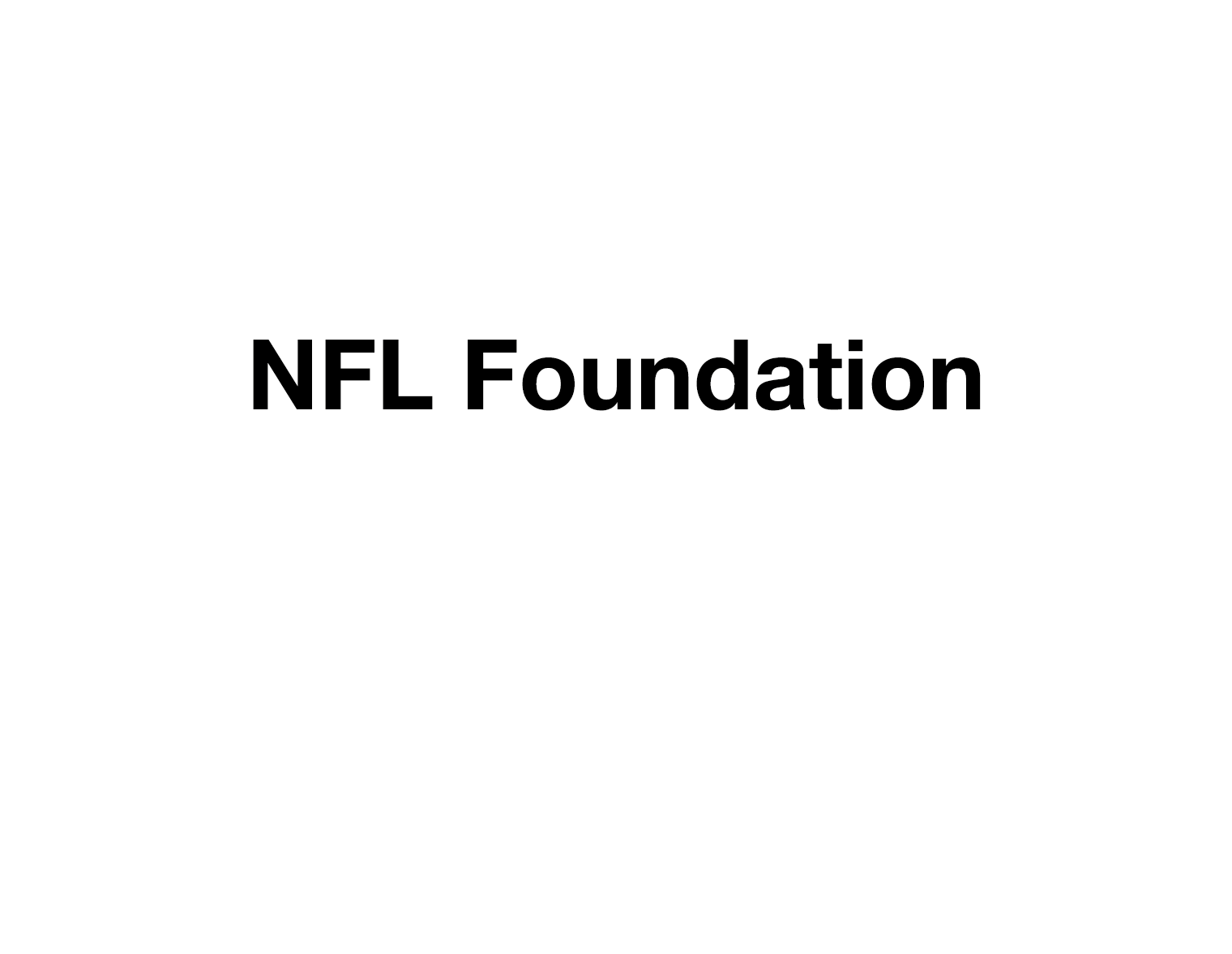 NFL Foundation