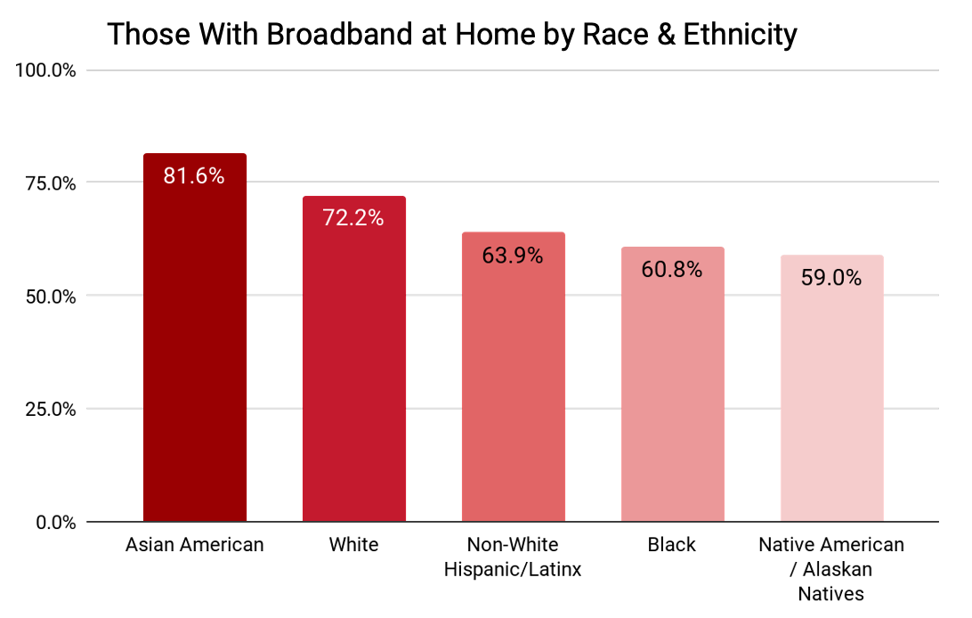 Broadband Access by Race
