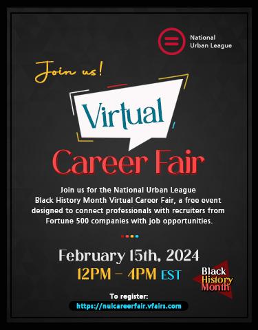 National Urban League Virtual Career Fair