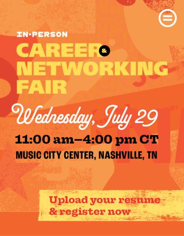 In-Person Career & Networking Fair